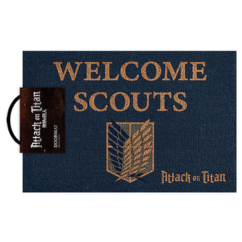 Attack on Titan Attack On Titan Welcome Scouts Themed Front Doormat