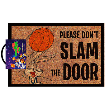 Space Jam Classic Please Don't Slam The Door Themed Front Doormat
