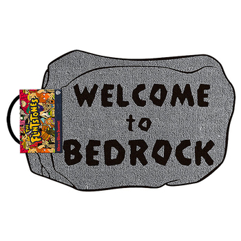 The Flintstones Warner Bros TV Welcome to Bedrock Themed Front Doormat