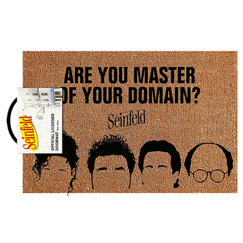 Seinfeld Master Of Your Domain Themed Front Doormat