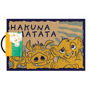 Disney The Lion King Hakuna Matata Collectors Doormat 62 x 40cm