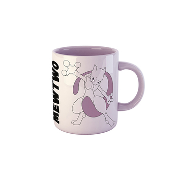 Pokemon Video Game/Cartoon Themed Character Coloured Mug Mewtwo 300ml