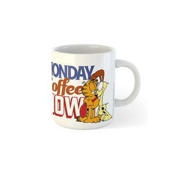 Garfield Monday Coffee Now Cartoon Themed Coffee Mug Drinking Cup 300ml