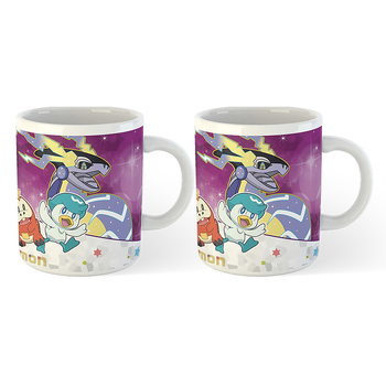 2PK Pokemon Scarlet & Voilet Anime Video Game Themed Coffee Mug 300ml