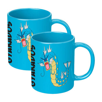 2PK Pokemon Gyrados Blue Coloured Ceramic Printed Mug