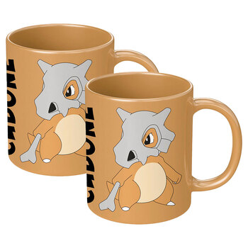 2PK Pokemon Cubone Ground Coloured Ceramic Printed Mug