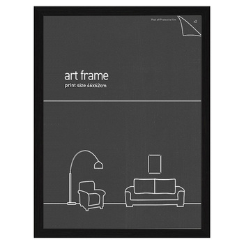 Frames & Hangers Wall Hanging Sleek Picture/Photo/Poster Frame White 51x67cm