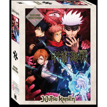 1000pc Jujutsu Kaisen Anime Jigsaw Puzzle Set 50x70cm 3y+