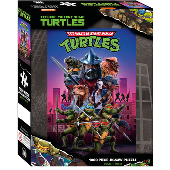 1000pc Teenage Mutant Ninja Turtle Characters Themed Jigsaw Puzzle 50x70cm 3y+
