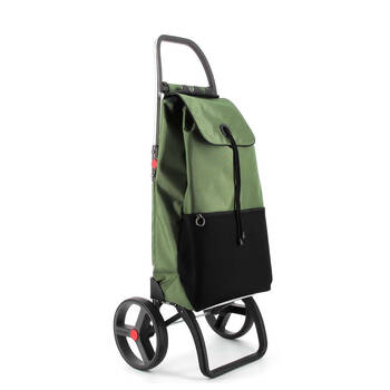 Rolser I-Max Urban Big Wheel Folding Shopping Trolley 43L - Khaki