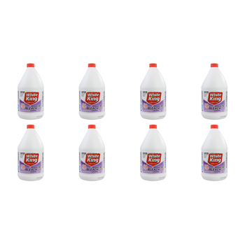 8PK White King Premium All Purpose Bleach Cleaner 2.5L - Lavender