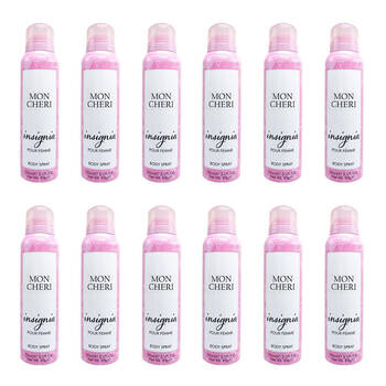 12PK Insignia Women's Body Spray Mon Cheri 150ml Daily Fragrance Mist