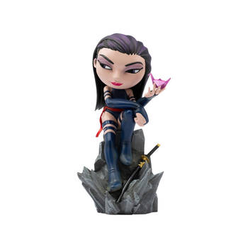 Marvel Comics Psylocke Minico Action Figure Display Toy
