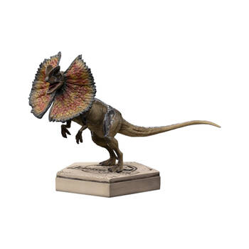 Jurassic Park Dilophosaurus Action Figure Display Statue 4.9in