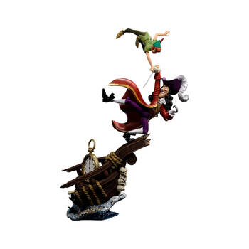 Disney Peter Pan Vs Hook 1:10 Scale Statue Action Figure