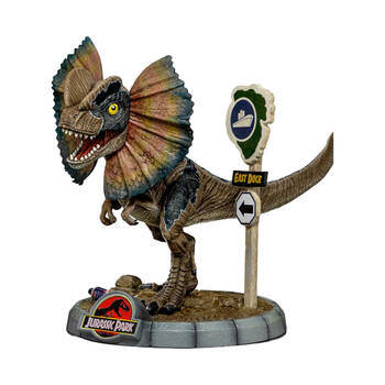 Jurassic Park Dilophosaurus MiniCo Vinyl Figure 6x5.1in