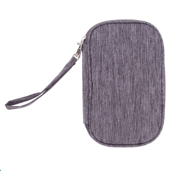 IS Gift Tech Travel Organiser/Bag Pouch Grey 14x5x20cm