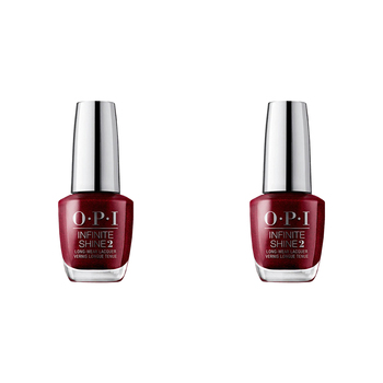 2PK OPI Infinite Shine Long Wear Lacquer Nail Polish Im Not Really A Waitress 15ml