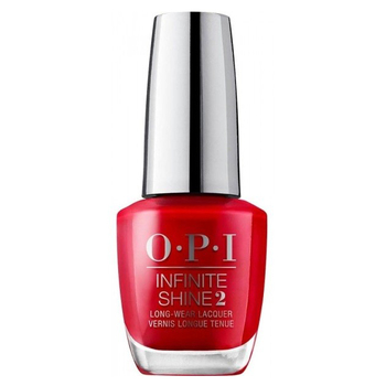OPI Infinite Shine Long Wear Lacquer Nail Polish Big Apple Red 15ml