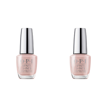 2PK OPI Infinite Shine Long Wear Lacquer Nail Polish Samoan Sand 15ml