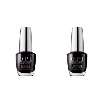 2PK OPI Infinite Shine Long Wear Lacquer Nail Polish Lincoln Park After Dark 15ml