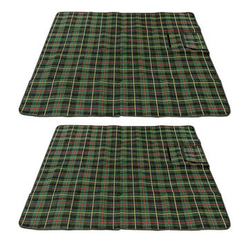 2PK Picnic Rug - Green