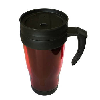 450ml Plastic Travel Mug w/ Double Wall