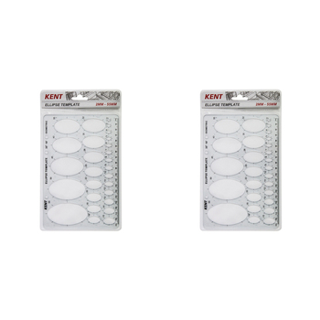 2PK Kent Template Ellipse Home/School stationery Drawing/Design