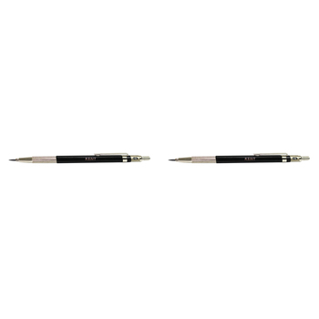 2PK Kent Clutch Pencil 2mm With Clip Home/School stationery Drawing/Design