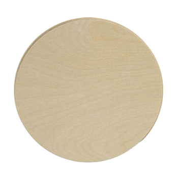 Jasart Round Wood Panel 120cm Painting Medium - Natural