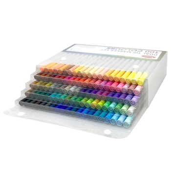 100pc Jasart Dual Nib Tip Colour Marker Set Art/Craft