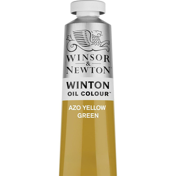 Winsor & Newton 200ml Winton Oil Colour Paint Tube Azo Yellow Green