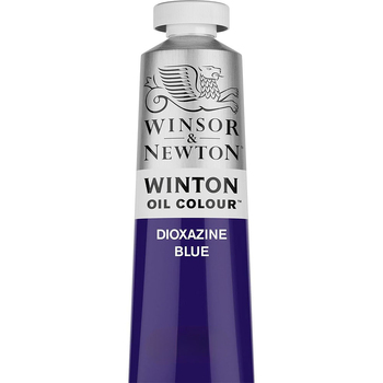 Winsor & Newton 200ml Winton Oil Colour Paint Tube Dioxazine Blue