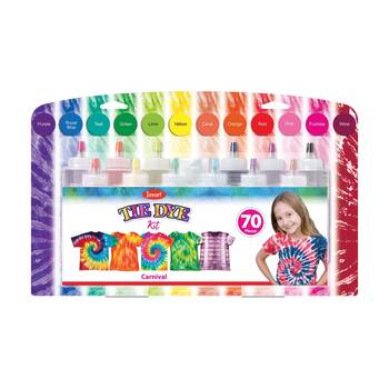 70pc Jasart Tie Dye Carnival Complete Set Art/Craft