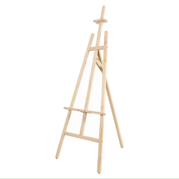 Jasart Academy Studio Pine Painting Easel Stand - Brown