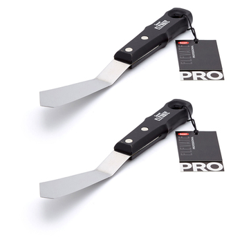 2PK Jasart Elevate Pro #5 Painting Palette Knife Metal 35x25cm Large - Black