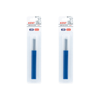 2x 5pc Kent Clutch Pencil 2mm 2B Refill Home/School Drawing/Design