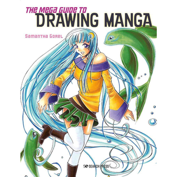 Search Press Mega Guide To Drawing Manga Paperback Book 176-pages