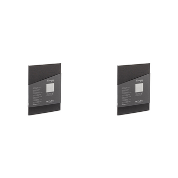 2PK Fabriano Ecoqua Plus Antracite Dots Glued A4 Notebook Home School