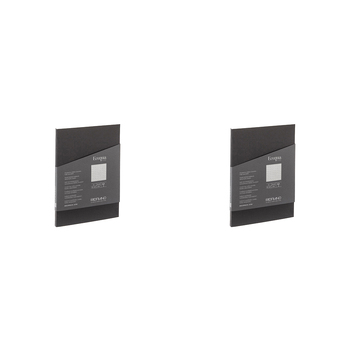2PK Fabriano Ecoqua Plus Nero Dots Glued A4 Notebook Home School