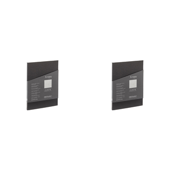 2PK Fabriano Ecoqua Plus Dark Blue Lines Glued A4 Notebook Home School