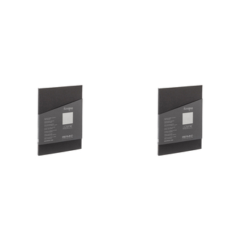 2PK Fabriano Ecoqua Plus Nero Lines Glued A4 Notebook Home School