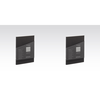 2PK Fabriano Ecoqua Plus Vino Lines Glued A4 Notebook Home School