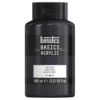 Liquitex Basics Acrylic 400ml Ivory Blk Home Arts And Crafts Painting