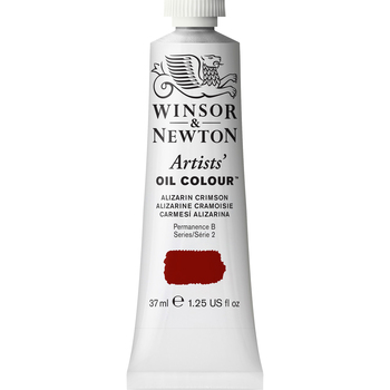 Winsor & Newton Artists Oil Colour 37ml Paint Tube Alizarin Crimson Series 2
