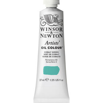 Winsor & Newton Artists Oil Colour 37ml Paint Tube Cobalt Green Series 5