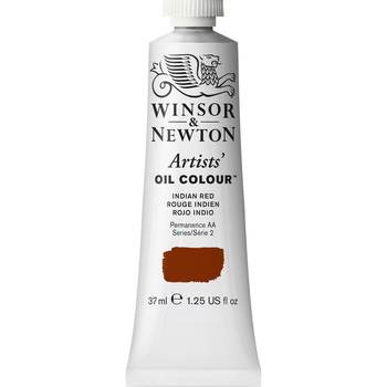 Winsor & Newton Artists Oil Colour 37ml Paint Tube Indian Red Series 2