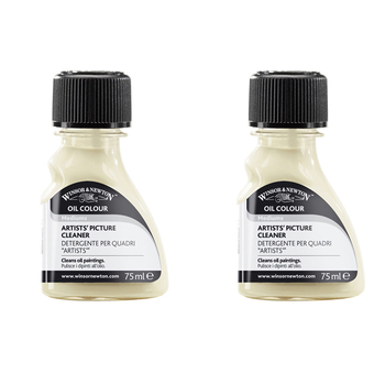 2PK Winsor & Newton 75ml Artists Picture Cleaner Solvent