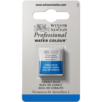 Winsor & Newton Professional Watercolour Half Pan Cobalt Blue S4