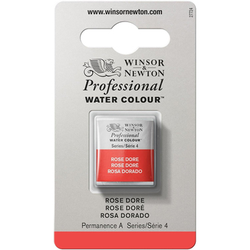Winsor & Newton Professional Watercolour Half Pan Rose Dore S4